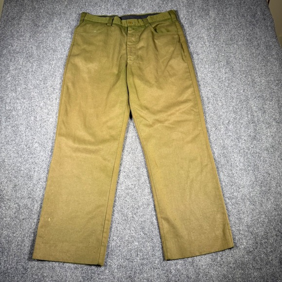 Vintage Other - Vintage Wildland Firefighting Pants Men's 34x29 Aramid Green 1989 FSS